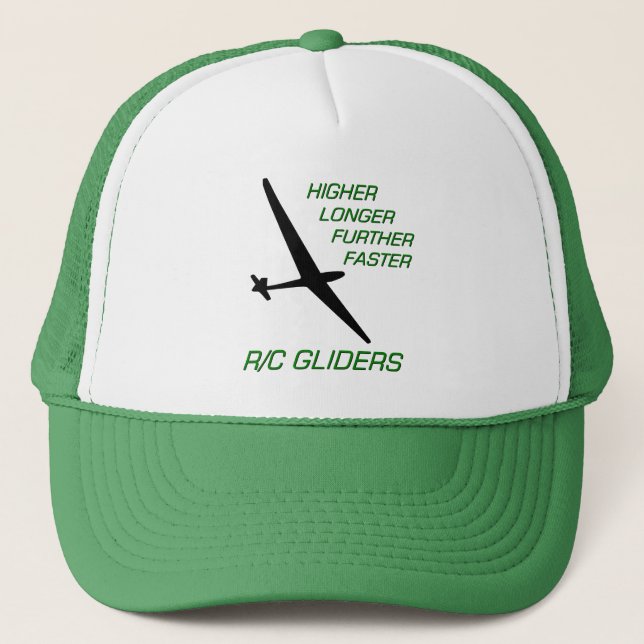 R/C Soaring Hat ... Higher Longer Further Faster (Front)