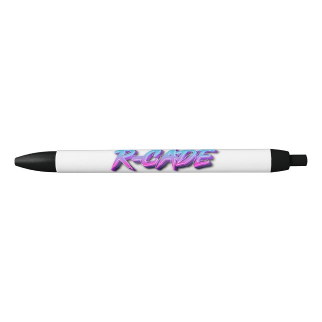 R-Cade Black Ink Pen (Front)