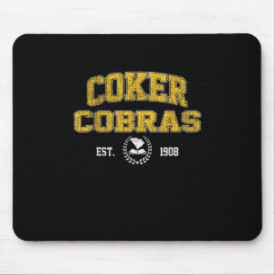 R College Cobras Arch Retro For Men Women  Mouse Pad