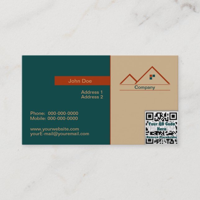 R-Estate Business Card (Front)