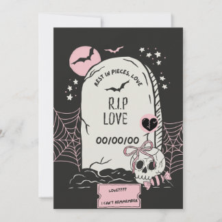 R.I.P. Love,Funny Anti-Valentine’s Day Card
