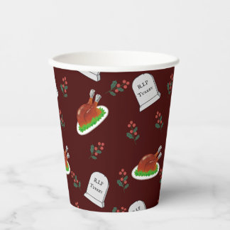 R.I.P Turkey Christmas Party Cups - style 3