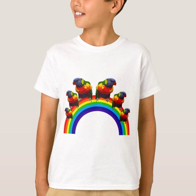 R is for Rainbow Lorikeet T-Shirt (Front)