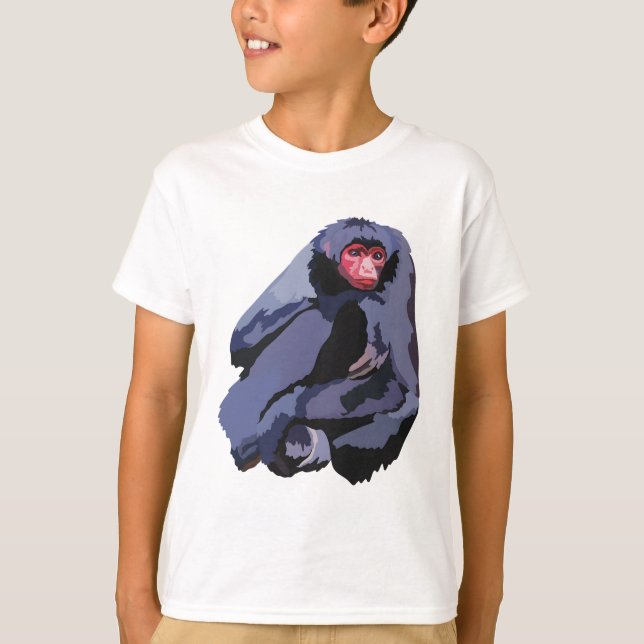 R is for Red Faced Spider Monkey T-Shirt (Front)