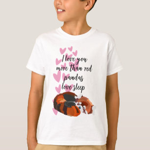 R is for Red Panda T-Shirt
