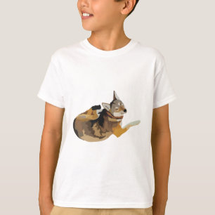 R is for Red Wolf T-Shirt