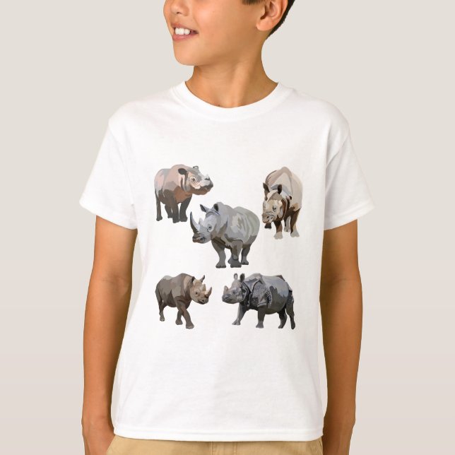 R is for Rhino T-Shirt (Front)