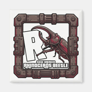 R is for Rhinoceros Beetle – GTA Style ABC Learnin Magnet