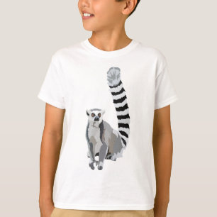 R is for Ring-tailed LemurRing-tailed Lemur Illust T-Shirt