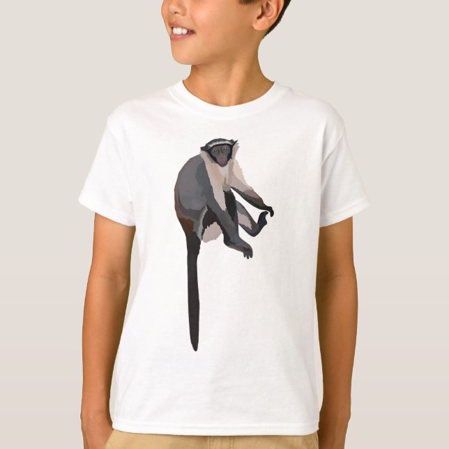 R is for Roloway Monkey T-Shirt (Front)