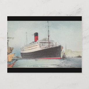 R.M.S. Carinthia Vintage Postcard