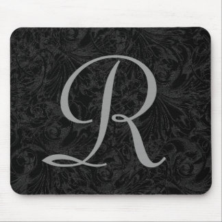 R :: Monogram R Elegant Mousepad - Initial Letter