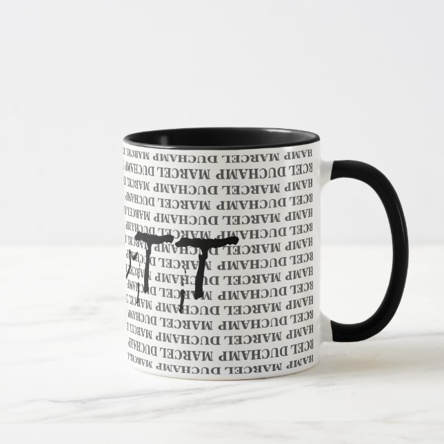 R. MUTT/MARCEL DUCHAMP MUG (Right)
