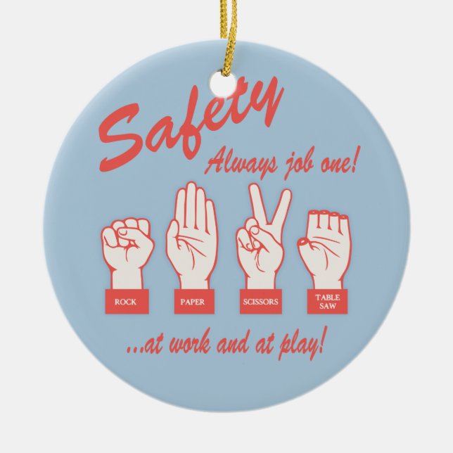 R-P-S-TS CERAMIC TREE DECORATION (Front)