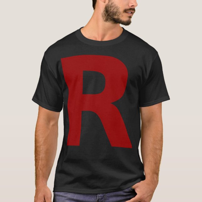 R Team Rocket T-Shirt (Front)