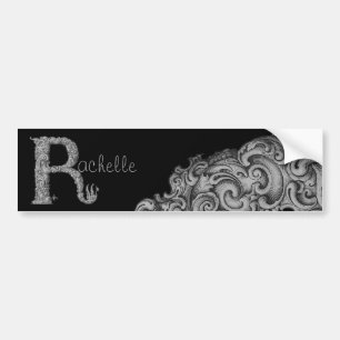 R - The Falck Alphabet (Silvery) Bumper Sticker