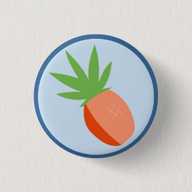 r/Trees Pineapple Club 1.25" Button (Front)