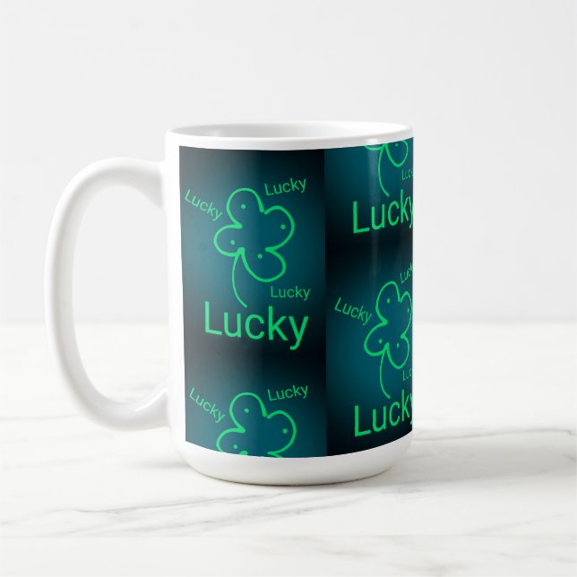 R U Feeling Lucky Mug (Left)