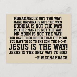 R.W.SCHAMBACH QUOTATIONS POSTCARDS