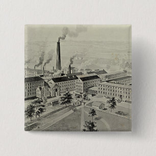 R Wallace & Sons Mfg Co 15 Cm Square Badge