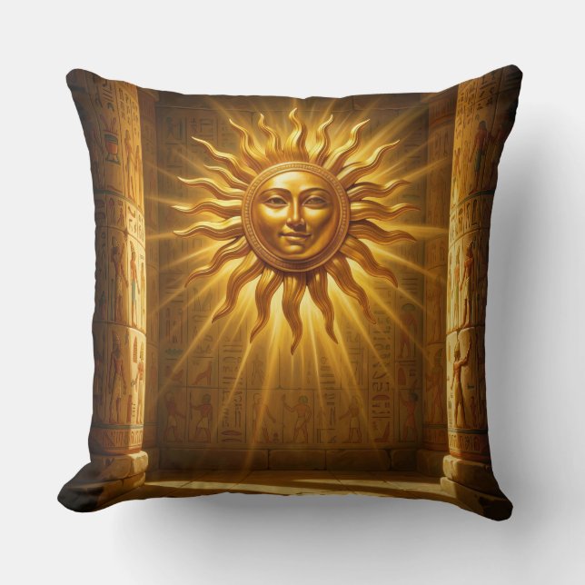 Ra – Ägyptischer Sonnengott´1 Cushion (Front)