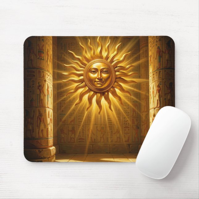 Ra – Ägyptischer Sonnengott´1 Mouse Pad (With Mouse)