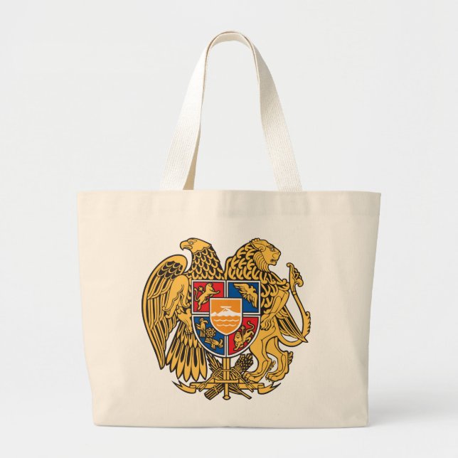 RA Coat of Arms Tote Bag (Front)