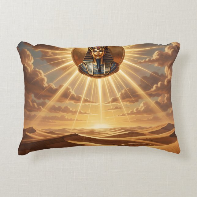 Ra - Egyptian Sun God'5 Decorative Cushion (Front)