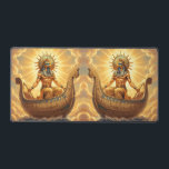 Ra – Egyptian Sun God´3´ Desk Mat<br><div class="desc">Ra is the sun god in ancient Egyptian mythology and one of the most important deities.</div>