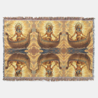 Ra – Egyptian Sun God´3´ Throw Blanket