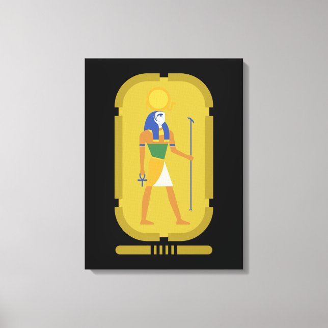 Ra God of The Sun Canvas Print (Front)