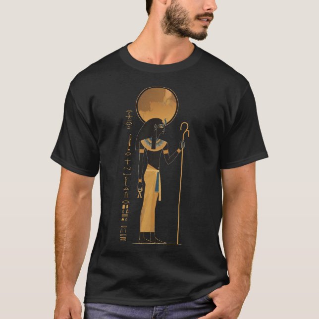 Ra Sun God Egyptian T-Shirt (Front)