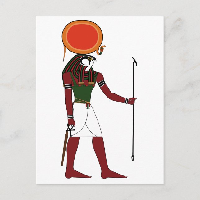 Ra the Ancient Egyptian God of the Sun and Kings Postcard (Front)