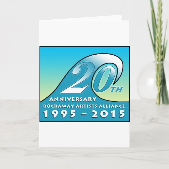 RAA 20th Anniversary Swag Card (Front)