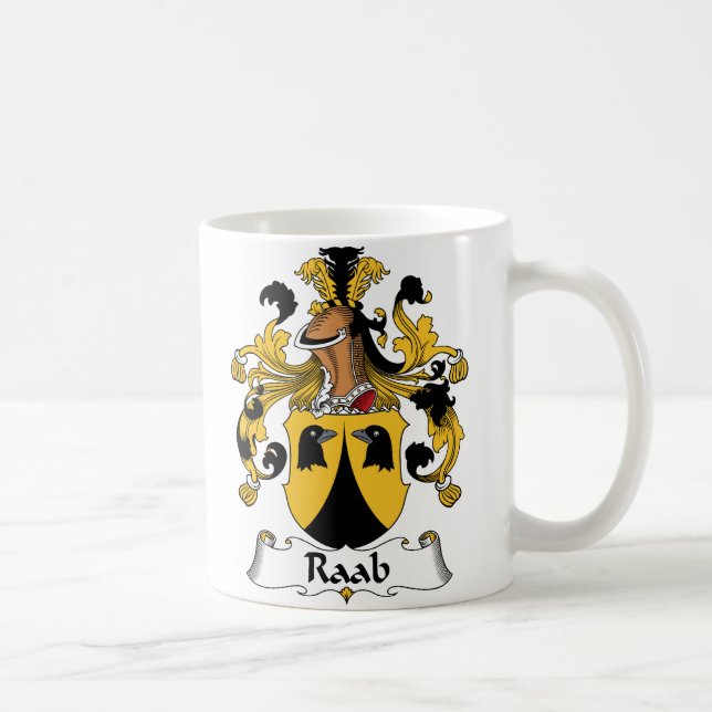 Raab Family Crest Coffee Mug (Right)