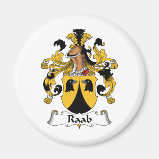 Raab Family Crest Magnet