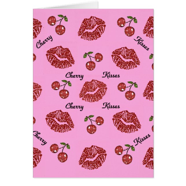 RAB Rockabilly Cherry Kisses on Pink (Front)