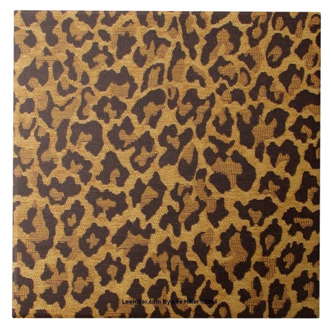 RAB Rockabilly Classic Leopard Print Tile (Front)