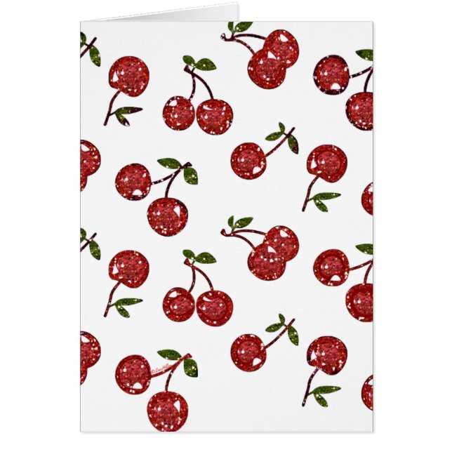 RAB Rockabilly Very Cherry Cherries On White (Front)