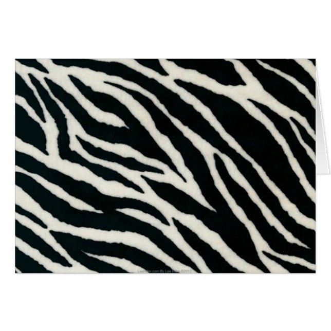 RAB Rockabilly Zebra Print Black & White (Front Horizontal)