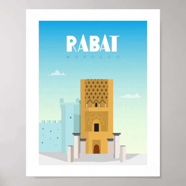 Rabat city morocco  poster (Front)