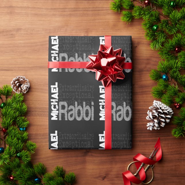 Rabbi Extraordinaire Wrapping Paper (Holiday Gift)