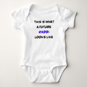 rabbi, future baby bodysuit