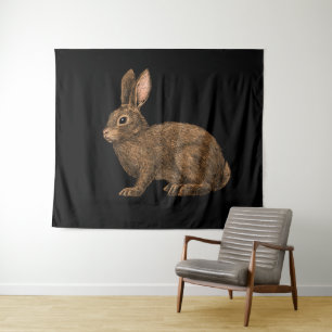 Rabbit 2 tapestry