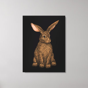 Rabbit 3 canvas print