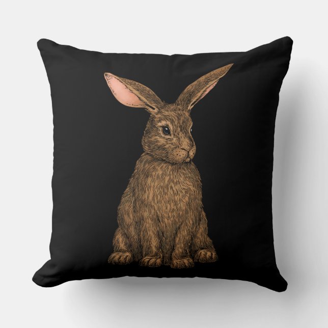 Rabbit 3 cushion (Front)