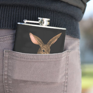 Rabbit 3 hip flask