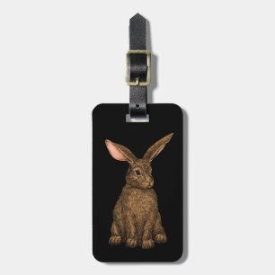 Rabbit 3 luggage tag