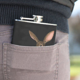 Rabbit 4 hip flask