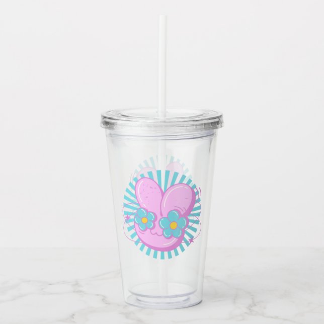 Rabbit Acrylic Tumbler (Front)
